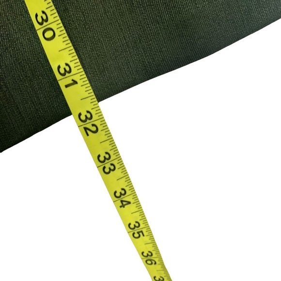 Vintage 90s Olive Green Longline Blazer Medium - Picture 8 of 9